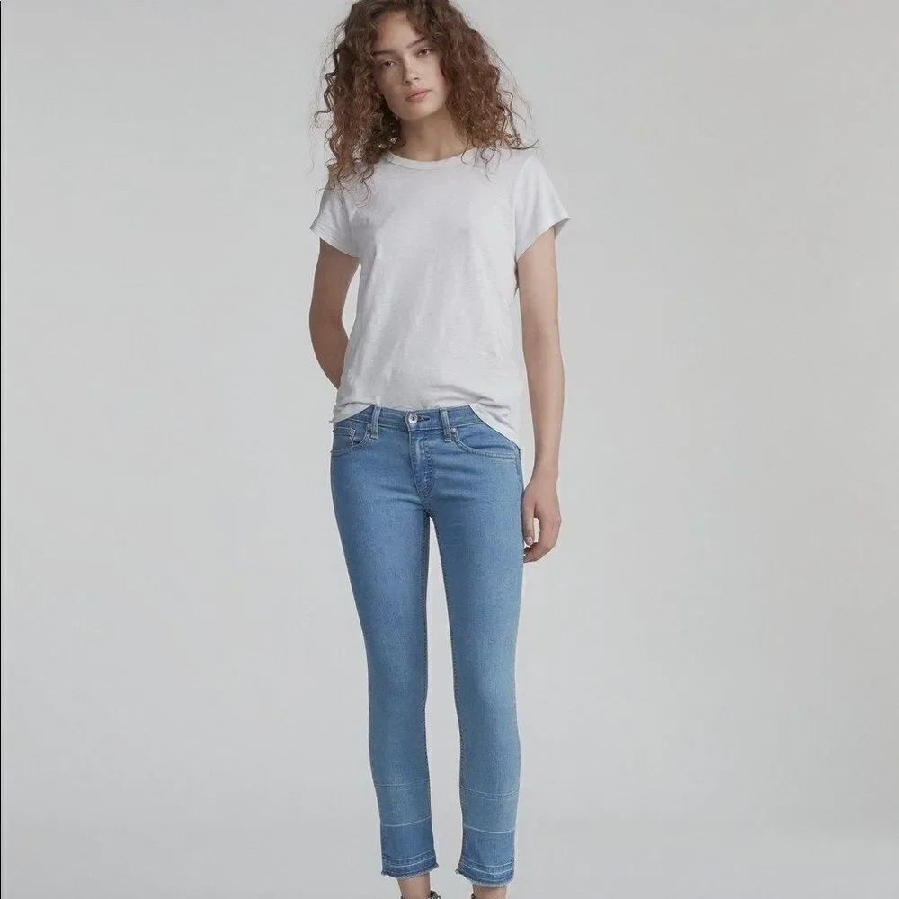 RAG & BONE | Ankle Skinny Pham Frayed Hem